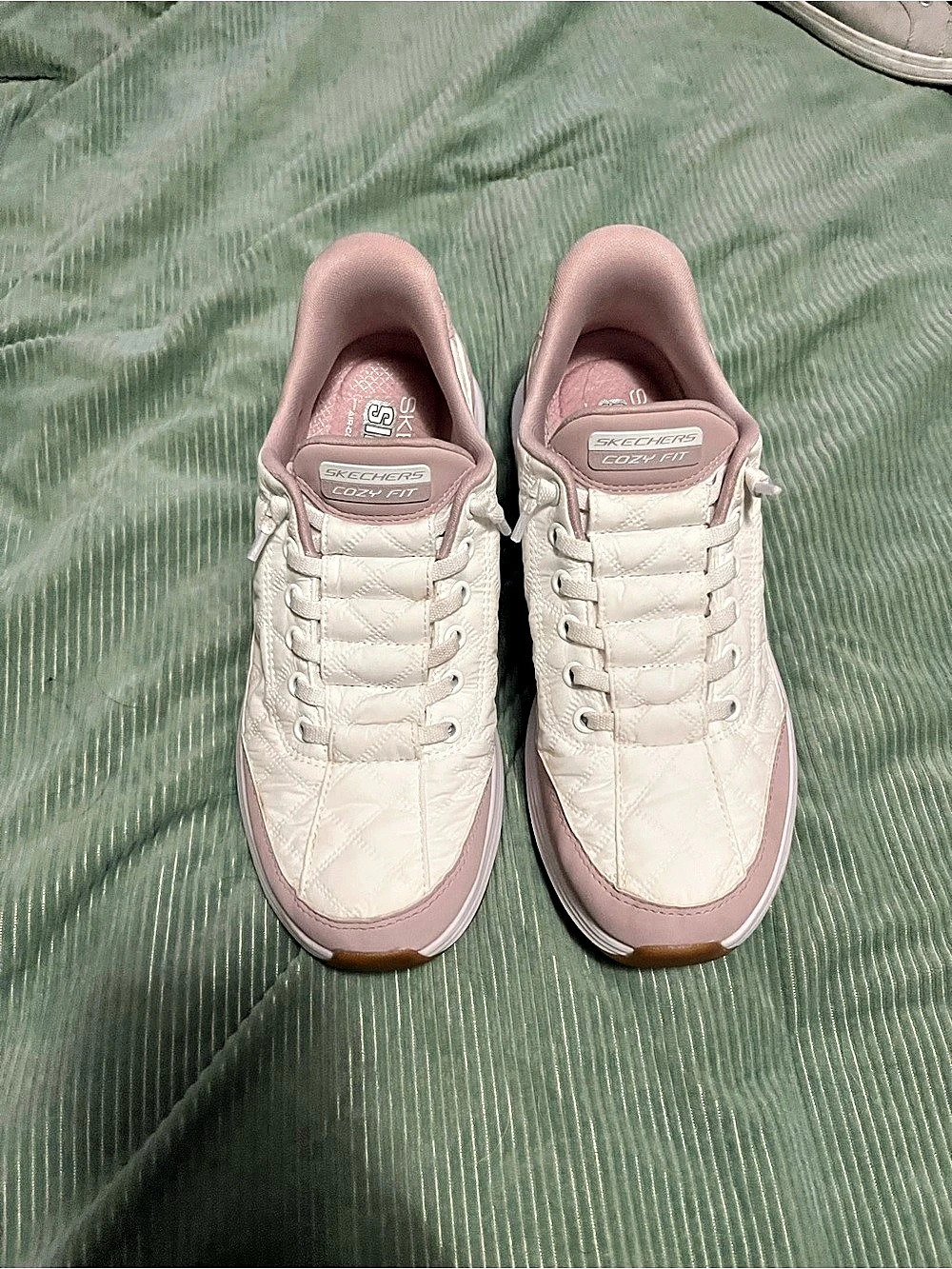 Skechers Street Los Angeles Women's Sneakers Pink & White US 7.5
